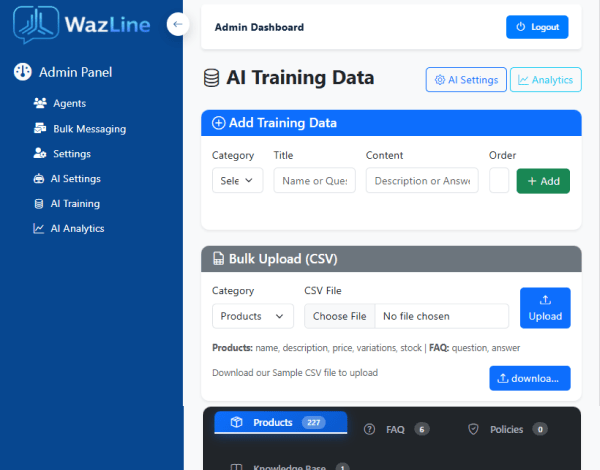 http://WhatsApp%20Business%20API%20admin%20panel%20for%20sending%20automated%20messages%20and%20managing%20AI%20chatbot%20responses.